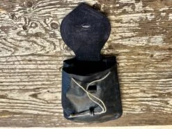 Soft Drawstring Belt Pouch 13-16thC -Tod Cutler Shop TCL3internalpic 2
