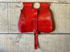 Simple Bollock Pouch 14th-16thC 20 Simple Bollock Pouch 14th-16thC -Tod Cutler Shop TCL4Simplebollockpouch14 16thC red