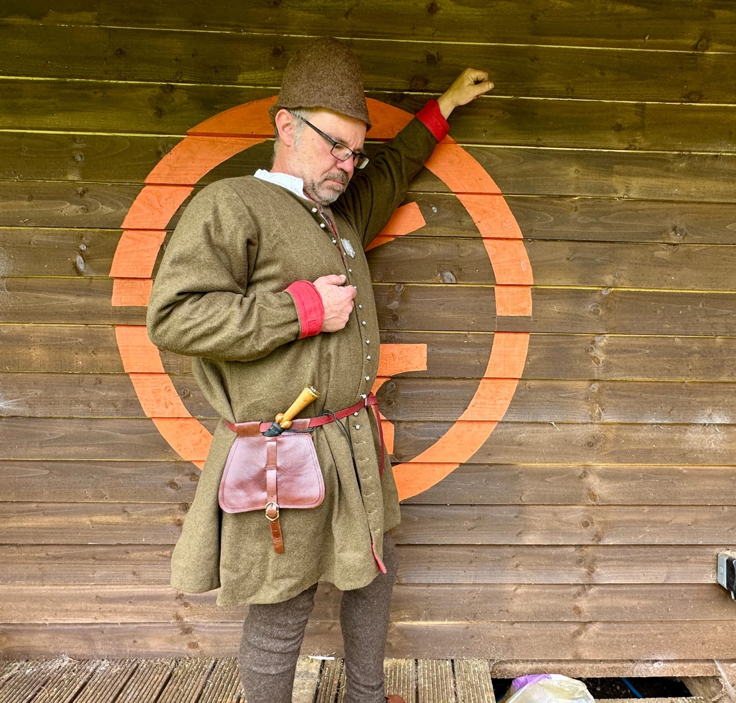 Simple Bollock Pouch 14th-16thC 4 Simple Bollock Pouch 14th-16thC - Image 2