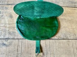 13th-15thC Rounded Belt Pouch 16 13th-15thC Rounded Belt Pouch -Tod Cutler Shop TCL613 15thCRoundedbeltpouch open