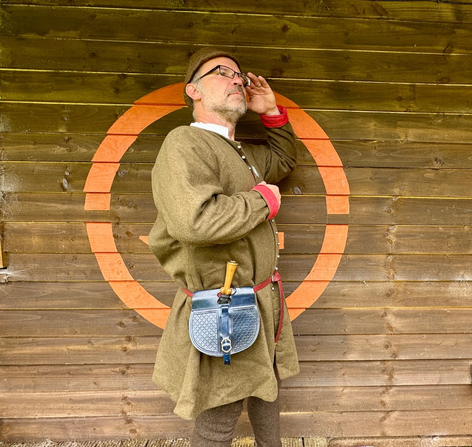 13th-15thC Rounded Belt Pouch 4 13th-15thC Rounded Belt Pouch - Image 2