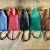 Leather Drawstring Pouch