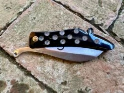 14thC-15thC Zoomorphic Folding Knife In Horn Or Bone -Tod Cutler Shop TCP12514thCZoomorphicFoldingKnife hornfolded