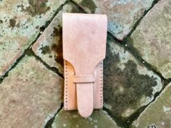 14thC-15thC Zoomorphic Folding Knife In Horn Or Bone -Tod Cutler Shop TCP12514thCZoomorphicFoldingKnife insheath 2