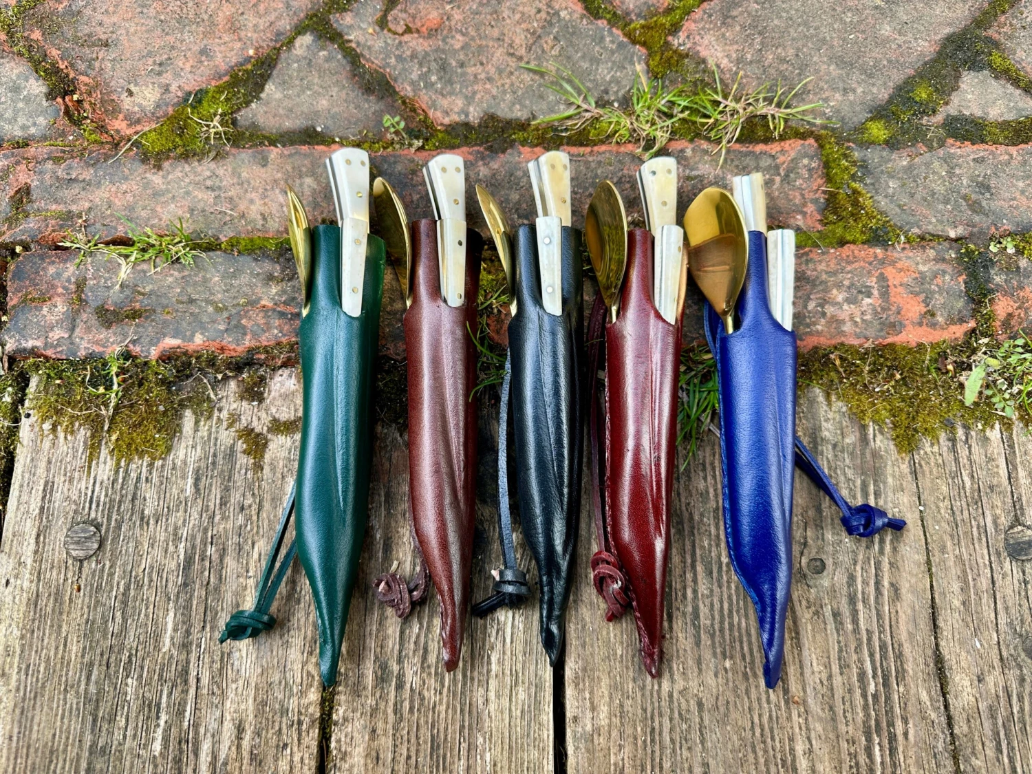 15thC Three Piece Eating Set In Bone Or Horn 7 15thC Three Piece Eating Set In Bone Or Horn - Image 5