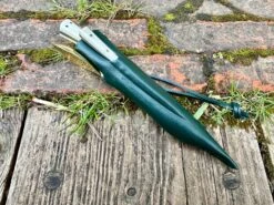 15thC Three Piece Eating Set In Bone Or Horn 27 15thC Three Piece Eating Set In Bone Or Horn -Tod Cutler Shop TCP12615thCMedievalSmall3pcEatingSet boneingreen