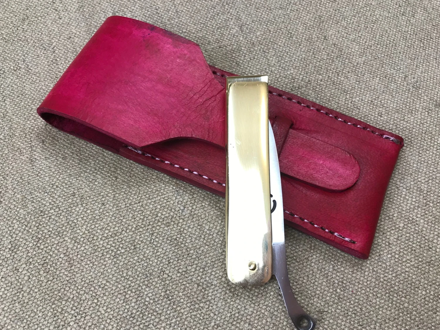 Medieval Brass Cased Folding Knife TCP65 8 Medieval Brass Cased Folding Knife TCP65 - Image 6