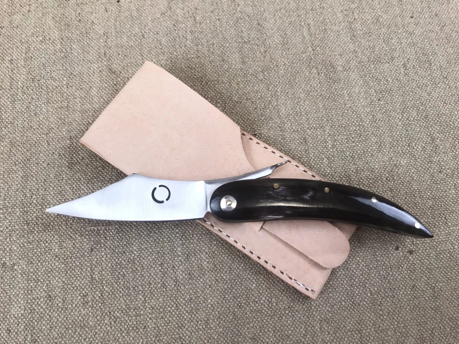 13-15thC Medieval Horn Folding Knife 4 13-15thC Medieval Horn Folding Knife - Image 2