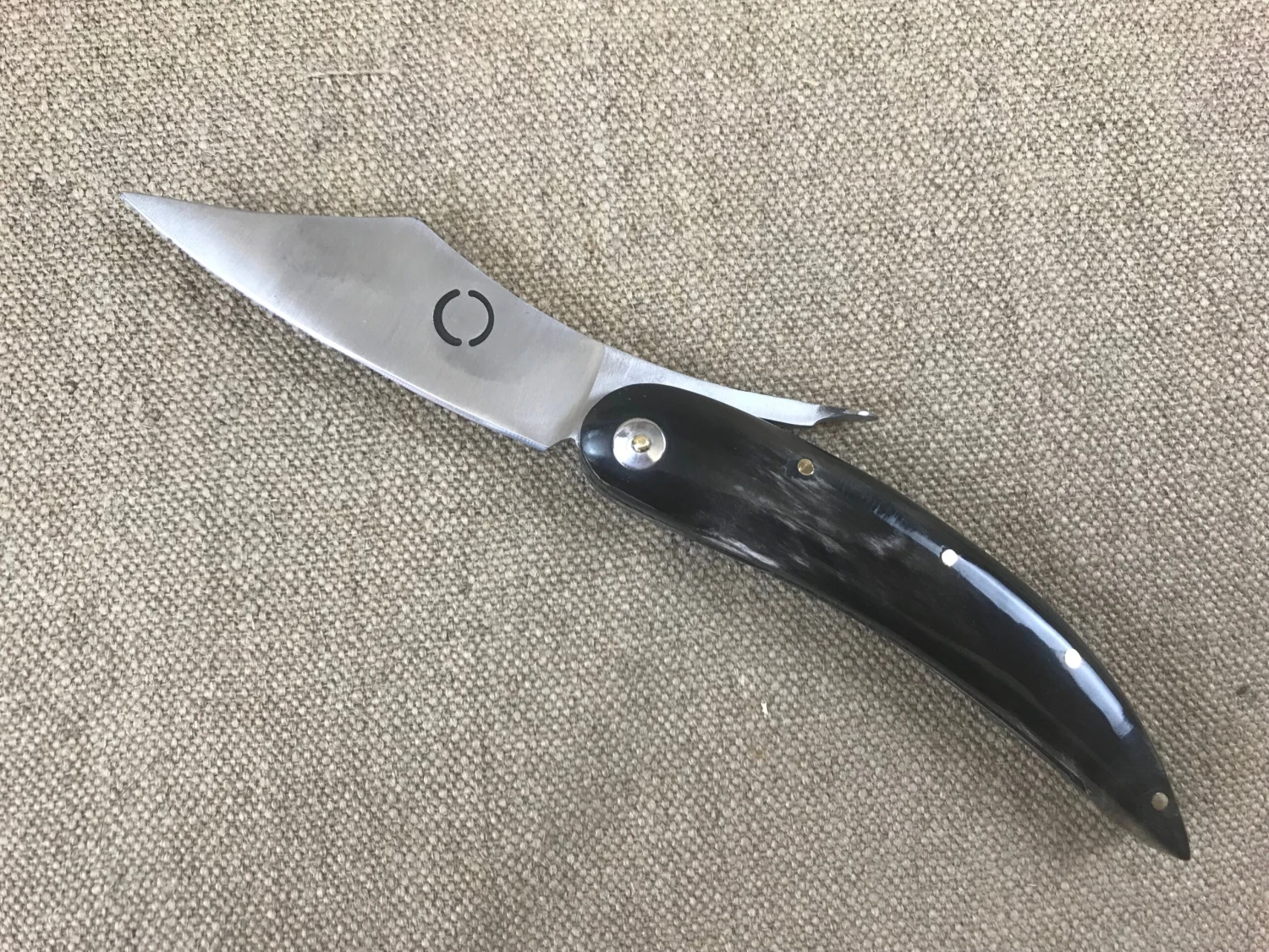 13-15thC Medieval Horn Folding Knife 6 13-15thC Medieval Horn Folding Knife - Image 4