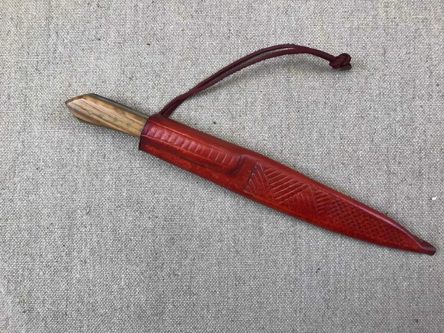 Wood Handled 14thC - 15thC Medieval Eating Knife 11 Wood Handled 14thC - 15thC Medieval Eating Knife - Image 9