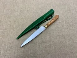 Wood Handled 14thC - 15thC Medieval Eating Knife 33 Wood Handled 14thC - 15thC Medieval Eating Knife -Tod Cutler Shop TCP6green