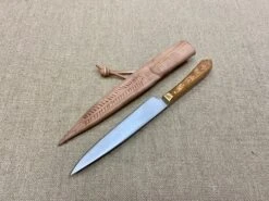 Wood Handled 14thC - 15thC Medieval Eating Knife 32 Wood Handled 14thC - 15thC Medieval Eating Knife -Tod Cutler Shop TCP6nat