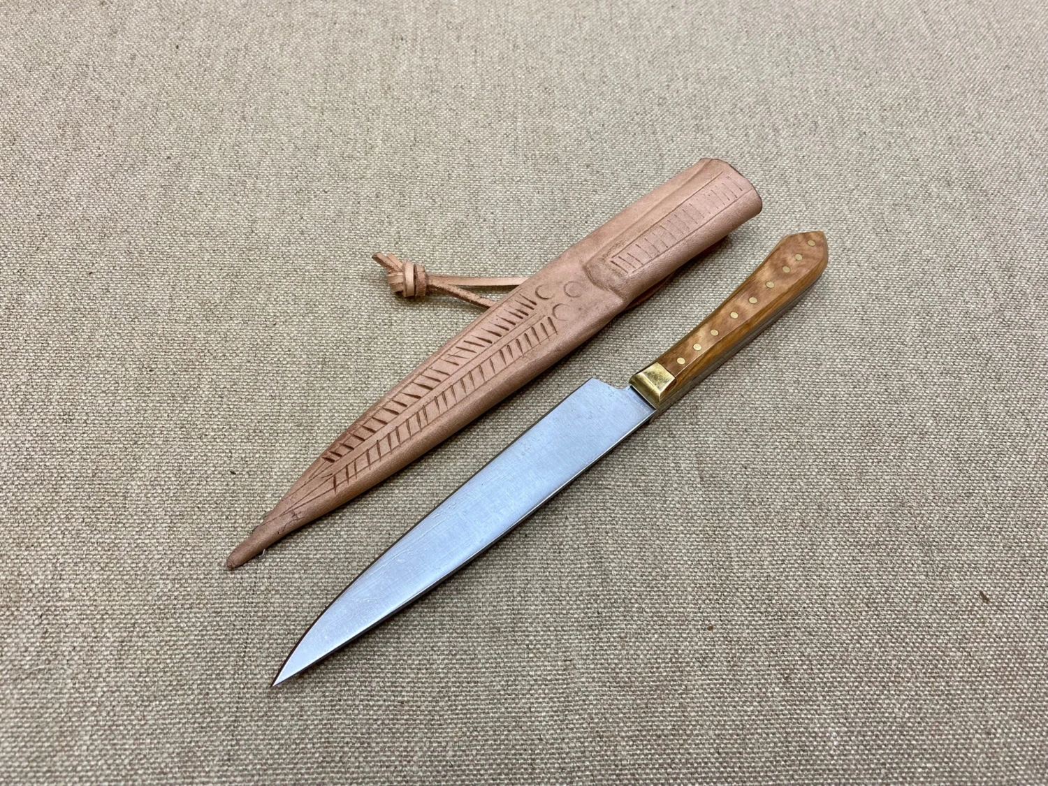 Wood Handled 14thC - 15thC Medieval Eating Knife 17 Wood Handled 14thC - 15thC Medieval Eating Knife - Image 15