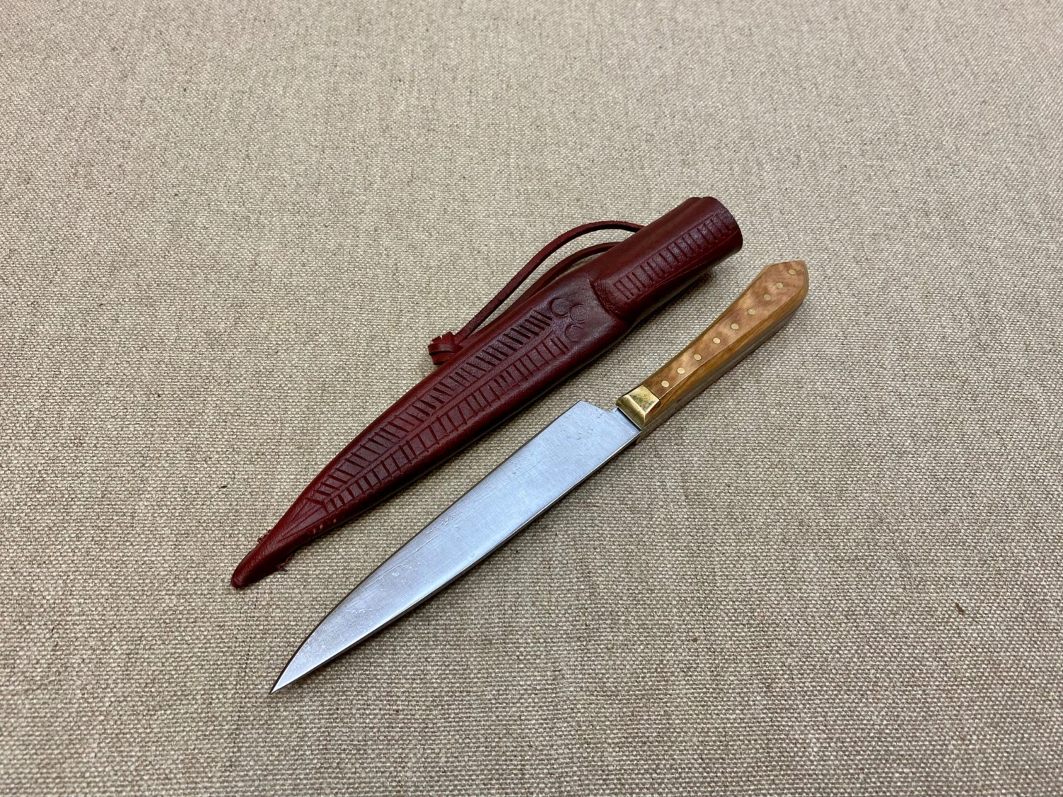 Wood Handled 14thC - 15thC Medieval Eating Knife 13 Wood Handled 14thC - 15thC Medieval Eating Knife - Image 11