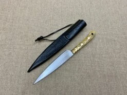 Bone Handled Medieval Eating Knives -14thC - 15thC TCP8 23 Bone Handled Medieval Eating Knives -14thC - 15thC TCP8 -Tod Cutler Shop TCP8black