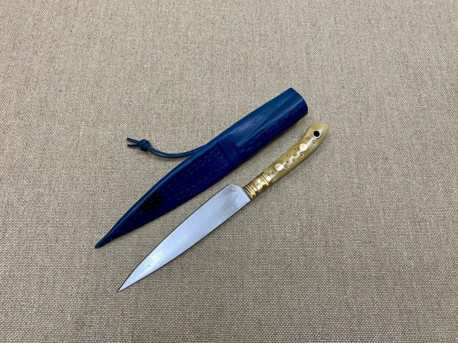 Bone Handled Medieval Eating Knives -14thC - 15thC TCP8 14 Bone Handled Medieval Eating Knives -14thC - 15thC TCP8 - Image 12