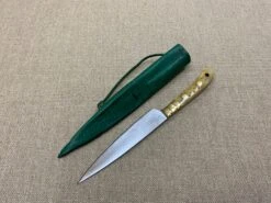 Bone Handled Medieval Eating Knives -14thC - 15thC TCP8 22 Bone Handled Medieval Eating Knives -14thC - 15thC TCP8 -Tod Cutler Shop TCP8green