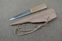 11th-14thC Low Status Wood Handled Eating Knife 14 11th-14thC Low Status Wood Handled Eating Knife -Tod Cutler Shop TCP95B