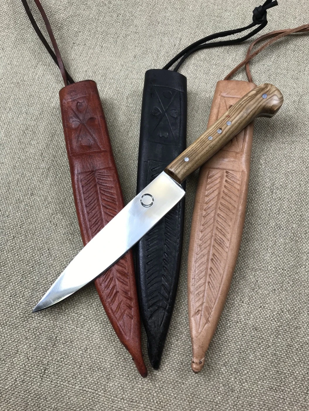 Low Status Medieval Eating Knife Wood Handle 13th-15thC 7 Low Status Medieval Eating Knife Wood Handle 13th-15thC - Image 5