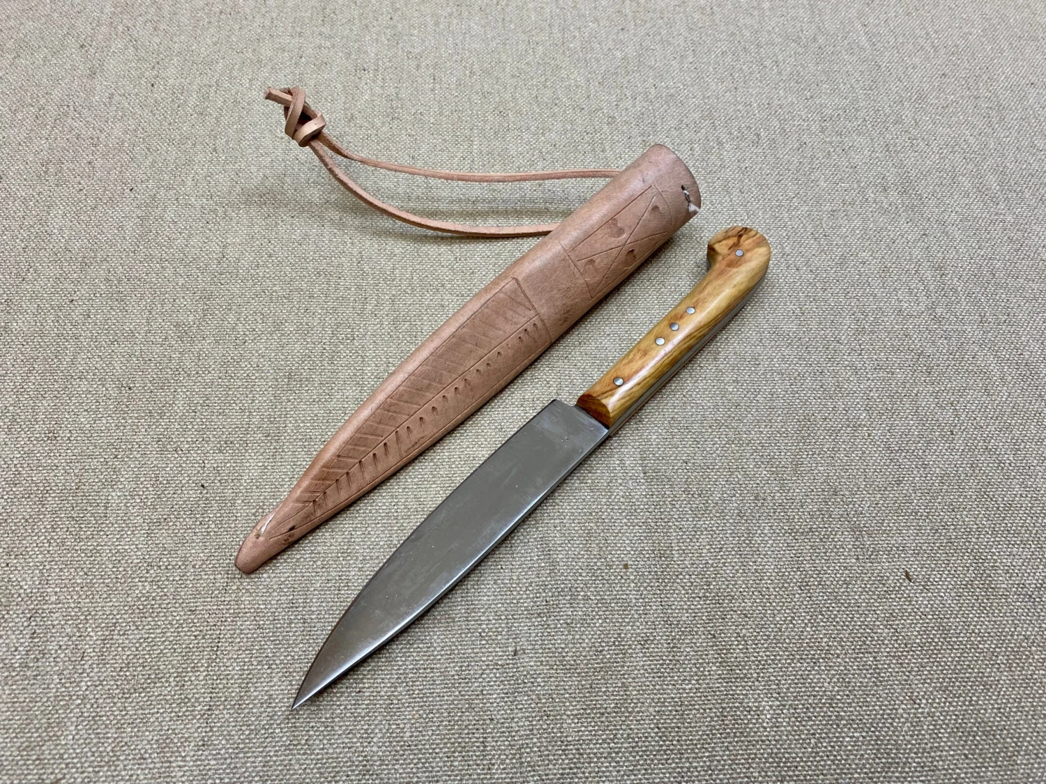 Low Status Medieval Eating Knife Wood Handle 13th-15thC 13 Low Status Medieval Eating Knife Wood Handle 13th-15thC - Image 11