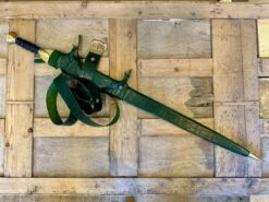 Tod Cutler Shop -Tod Cutler Shop TCS10SwirkSword ingreenscabbard