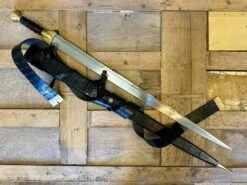 Scottish Swirk 28 Scottish Swirk -Tod Cutler Shop TCS10SwirkSword withblackscabbard