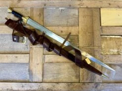 Scottish Swirk 29 Scottish Swirk -Tod Cutler Shop TCS10SwirkSword withbrownscabbard