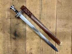 Katzbalger Sword 1490-1540 -Tod Cutler Shop TCS12Katzbalgersword withbrownscab