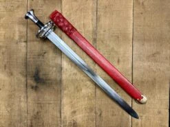 Katzbalger Sword 1490-1540 -Tod Cutler Shop TCS12Katzbalgersword withredscab