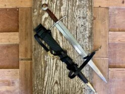 Coustille Sword 27 Coustille Sword -Tod Cutler Shop TCS15Coustille withblackscabbard