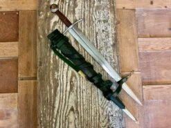 Coustille Sword 29 Coustille Sword -Tod Cutler Shop TCS15Coustille withgreenscabbard