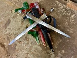 Medieval Arming Sword Type XIV 1270-1350 27 Medieval Arming Sword Type XIV 1270-1350 -Tod Cutler Shop TCS1G2 HERO2