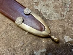 Medieval Arming Sword Type XIV 1270-1350 19 Medieval Arming Sword Type XIV 1270-1350 -Tod Cutler Shop TCS1G2 closeupofchape