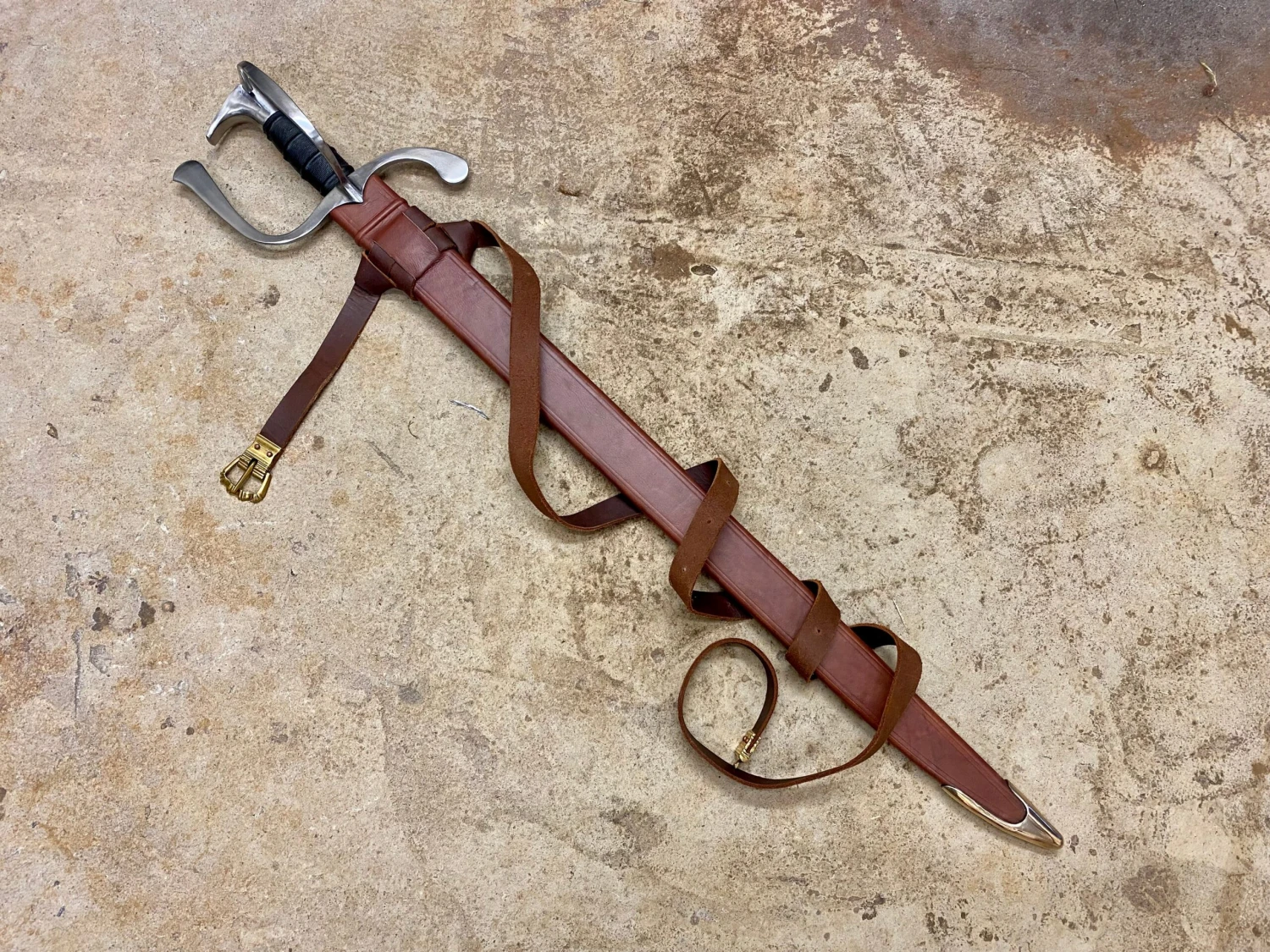 Wakefield Hanger Falchion Medieval Sword 1450-1500 10 Wakefield Hanger Falchion Medieval Sword 1450-1500 - Image 8