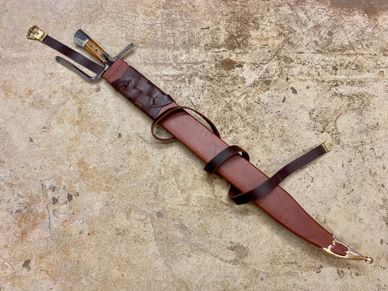 15th-16thC Grosses Messer Medieval Sword 12 15th-16thC Grosses Messer Medieval Sword - Image 10