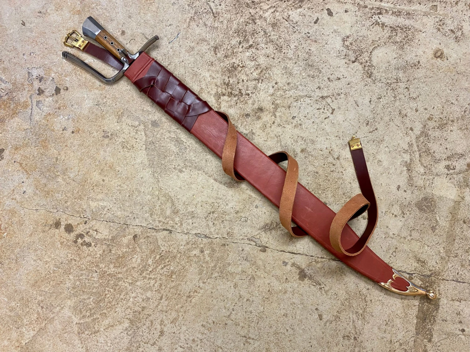 15th-16thC Grosses Messer Medieval Sword 14 15th-16thC Grosses Messer Medieval Sword - Image 12