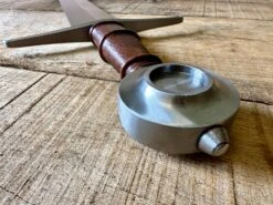 Castillon Single Handed Medieval Sword - Type XV 1400-1470 21 Castillon Single Handed Medieval Sword - Type XV 1400-1470 -Tod Cutler Shop TCS5Castillon viewofpommelfromtop