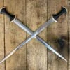 Long Swiss/German Degen - 15thC To 16thC Landsknecht Medieval Sword -Tod Cutler Shop TCS6LongDagen twocrossedswords