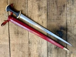 Long Swiss/German Degen - 15thC To 16thC Landsknecht Medieval Sword 21 Long Swiss/German Degen - 15thC To 16thC Landsknecht Medieval Sword -Tod Cutler Shop TCS6LongDagen witharedscab