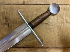 12th Century Single Handed Medieval Sword -Tod Cutler Shop TCS812thCsinglehandedsword closeupofhilt