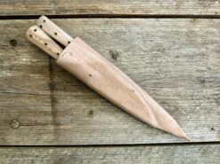 SMALL Medieval Cooks Knife Set Of Two 1250-1700 9 SMALL Medieval Cooks Knife Set Of Two 1250-1700 -Tod Cutler Shop TCV62pcsmlcooksknifesetinscab