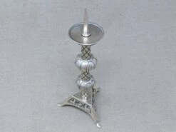 Two Knop Limoges Candlestick 1 - Please Allow 8 Weeks For Delivery