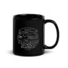 Crossbow Blueprint - Tod's Workshop Mug - Black Glossy 2 Crossbow Blueprint - Tod's Workshop Mug - Black Glossy -Tod Cutler Shop black glossy mug black 11 oz handle on right 65c1205217114