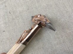 Italian War Hammer - Dragon Hammer 14th - 15thC -Tod Cutler Shop dragonhammer2mounted4