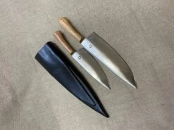 Large Medieval Cooks Knife Set 14th-18thC 30 Large Medieval Cooks Knife Set 14th-18thC -Tod Cutler Shop large cooks set black