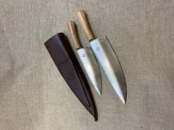 Large Medieval Cooks Knife Set 14th-18thC 31 Large Medieval Cooks Knife Set 14th-18thC -Tod Cutler Shop large cooks set brown