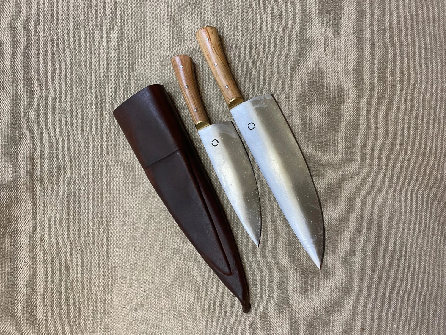 Large Medieval Cooks Knife Set 14th-18thC 17 Large Medieval Cooks Knife Set 14th-18thC - Image 15