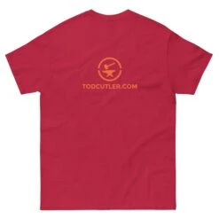 Running Roman - Tod Cutler T Shirt -Tod Cutler Shop mens classic tee cardinal back 65c2524eb34be