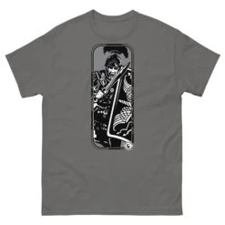 Running Roman - Tod Cutler T Shirt -Tod Cutler Shop mens classic tee charcoal front 65c2524eb92af