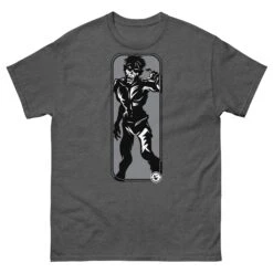 Running Zombie - Tod Cutler T Shirt 32 Running Zombie - Tod Cutler T Shirt -Tod Cutler Shop mens classic tee dark heather front 65c256906b89f